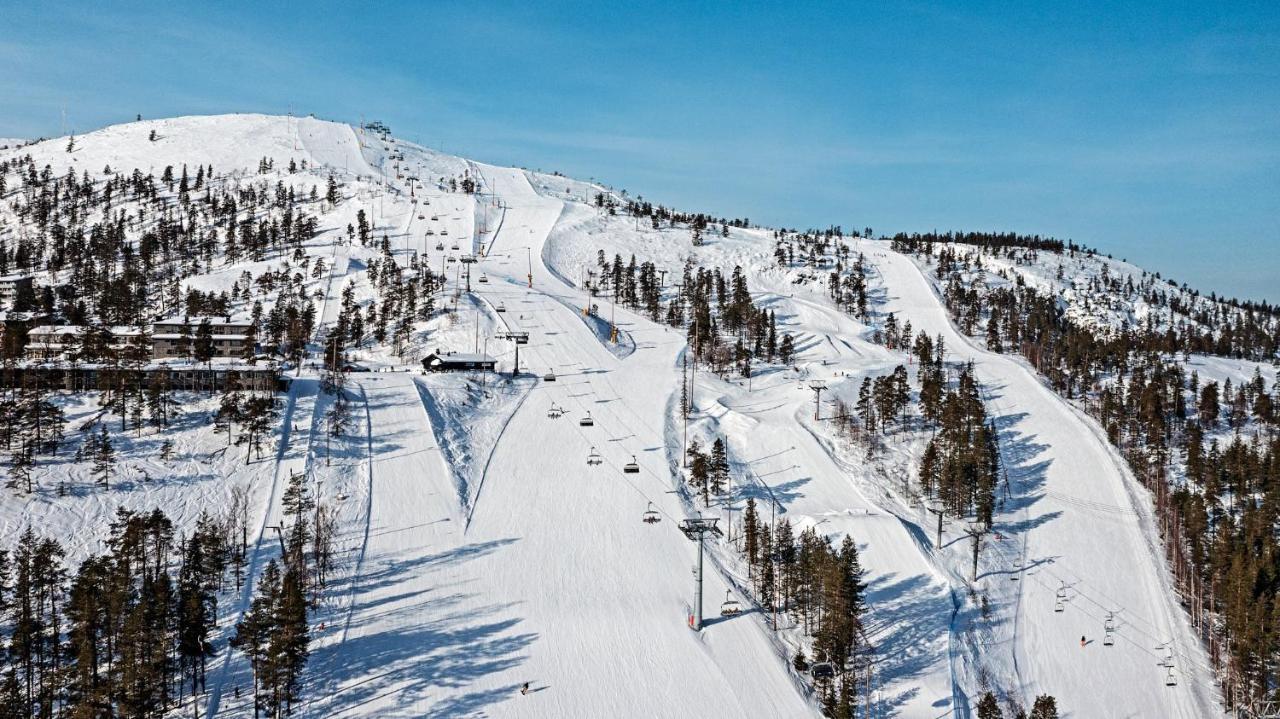 Ski-Inn Kelohuoneisto Pyhaetunturissa Pelkosenniemi Exteriér fotografie