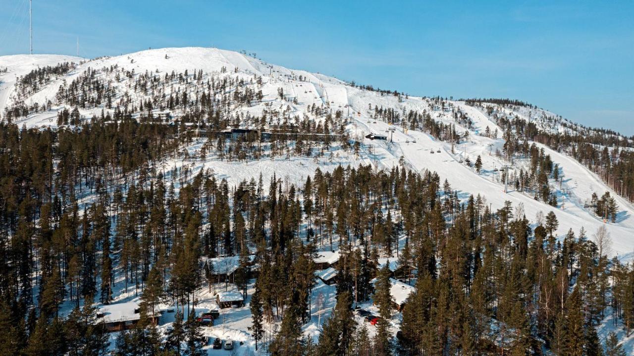 Ski-Inn Kelohuoneisto Pyhaetunturissa Pelkosenniemi Exteriér fotografie
